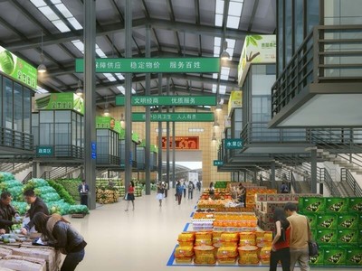 華西農副產品交易中心 筑牢食安防線，開啟便民新篇章